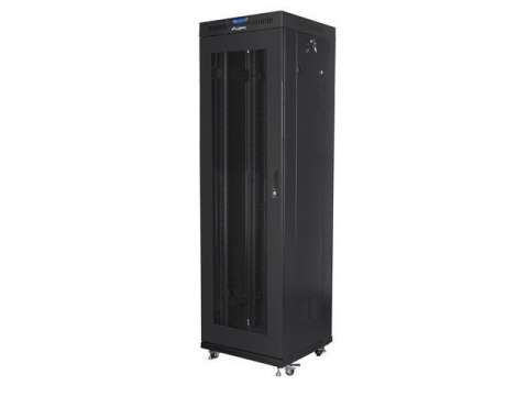 Szafa stojąca rack 19 42U 600x600, czarna