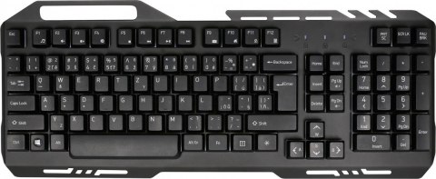 Klawiatura YKB 3200 Shadow metalowa, podświetlenie LED Klawiatura YKB 3200 Shadow metalowa, podświetlenie LED