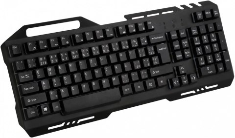 Klawiatura YKB 3200 Shadow metalowa, podświetlenie LED Klawiatura YKB 3200 Shadow metalowa, podświetlenie LED