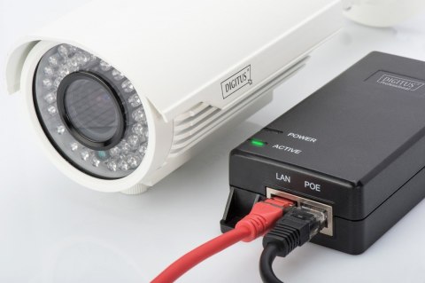 Zasilacz/Adapter PoE+ 802.3at, max. 55V 30W Gigabit 10/100/1000Mbps, aktywny Zasilacz/Adapter PoE+ 802.3at, max. 55V 30W Gigabit 10/100/1000Mbps, aktywny