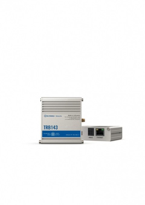 Bramka LTE TRB143 (Cat 4), 3G, 2G, M-BUS, 1xRJ-45 Bramka LTE TRB143 (Cat 4), 3G, 2G, M-BUS, 1xRJ-45