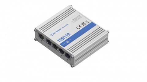Przełącznik przemysłowy TSW110 5xGigabit Ethernet Przełącznik przemysłowy TSW110 5xGigabit Ethernet