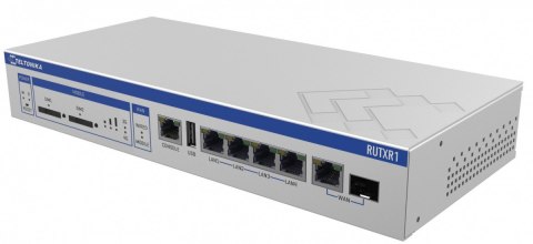 Router LTE RUTXR1 (Cat6), 5xGbE, WiFi, SFP Router LTE RUTXR1 (Cat6), 5xGbE, WiFi, SFP
