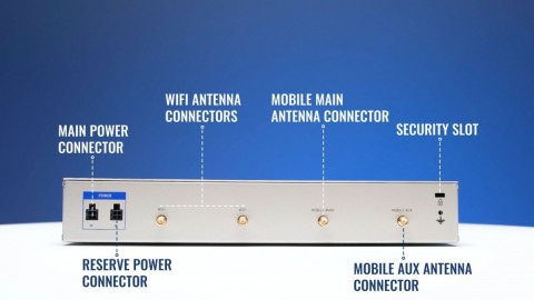 Router LTE RUTXR1 (Cat6), 5xGbE, WiFi, SFP Router LTE RUTXR1 (Cat6), 5xGbE, WiFi, SFP