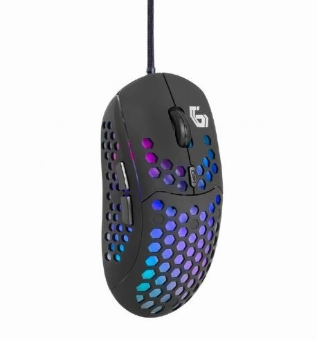 Mysz przewodowa RAGNAR RX400 laserowa RGB 7200 DPI Mysz przewodowa RAGNAR RX400 laserowa RGB 7200 DPI