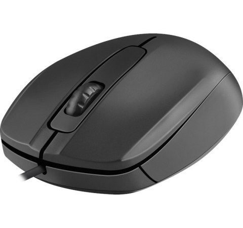 Mysz przewodowa optyczna Alpha MB-507 1000DPI 3P czarna Mysz przewodowa optyczna Alpha MB-507 1000DPI 3P czarna