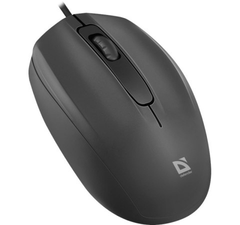 Mysz przewodowa optyczna Alpha MB-507 1000DPI 3P czarna Mysz przewodowa optyczna Alpha MB-507 1000DPI 3P czarna