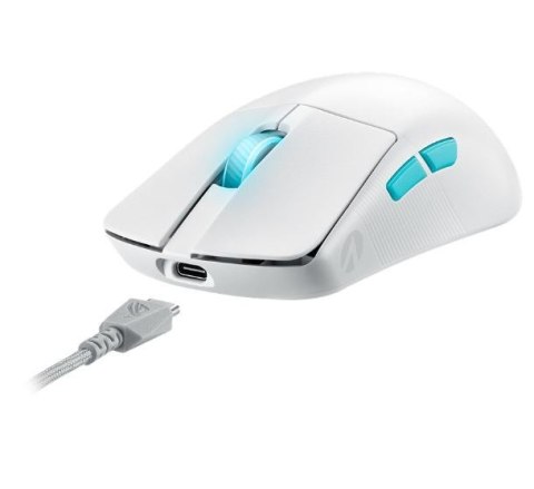 Mysz bezprzewodowa ROG Harpe Ace Aim LAB Edition White Mysz bezprzewodowa ROG Harpe Ace Aim LAB Edition White