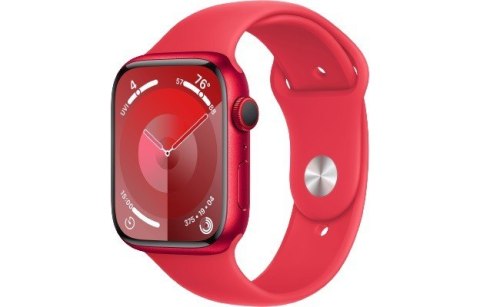 Watch Series 9 GPS + Cellular, 45mm Koperta z aluminium z edycji (PRODUCT)RED z paskiem sportowym z edycji (PRODUCT)RED - S/M Watch Series 9 GPS + Cellular, 45mm Koperta z aluminium z edycji (PRODUCT)RED z paskiem sportowym z edycji (PRODUCT)RED - S/M