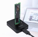 Stacja dokujaca dysków M.2 SATA i NVME USB-C