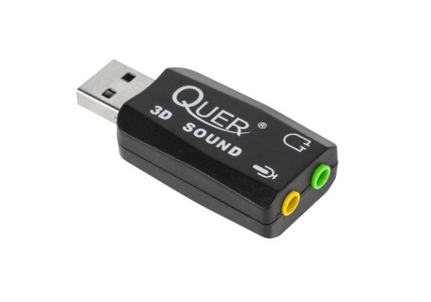 KARTA MUZYCZNA QUER 3D PLUG&PLAY 2 KANAŁY KARTA MUZYCZNA QUER 3D PLUG&PLAY 2 KANAŁY