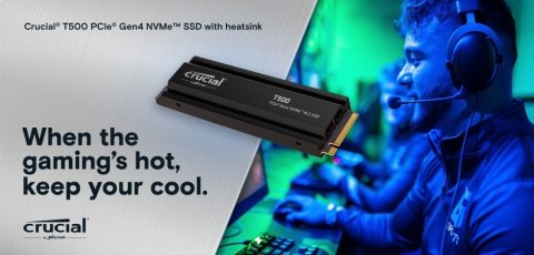 Dysk T500 2TB M.2 NVMe 2280 PCIe40 7400/7000 Radiator Dysk T500 2TB M.2 NVMe 2280 PCIe40 7400/7000 Radiator