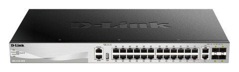 Przełącznik zarządzalny DGS-3130-30TS Switch 24GE 2x10G 4xSFP+ Przełącznik zarządzalny DGS-3130-30TS Switch 24GE 2x10G 4xSFP+