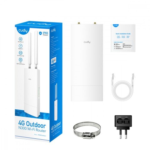 Router LT400 Outdoor 4G LTE SIM N300 Router LT400 Outdoor 4G LTE SIM N300