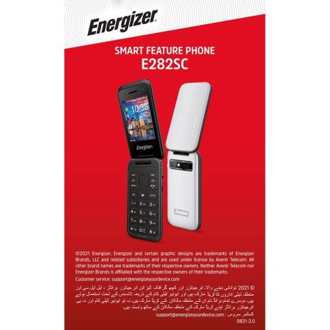 Telefon E282SC DualSIM 512MB RAM 4GB srebrny Telefon E282SC DualSIM 512MB RAM 4GB srebrny