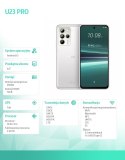 Smartfon U23 PRO 12/256GB biały