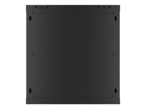 Szafa wisząca 19 cali 12U 600x450 drzwi perforowane (flat pack) czarna Szafa wisząca 19 cali 12U 600x450 drzwi perforowane (flat pack) czarna