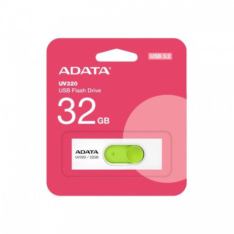 Pendrive UV320 32GB USB3.2 biało-zielony Pendrive UV320 32GB USB3.2 biało-zielony