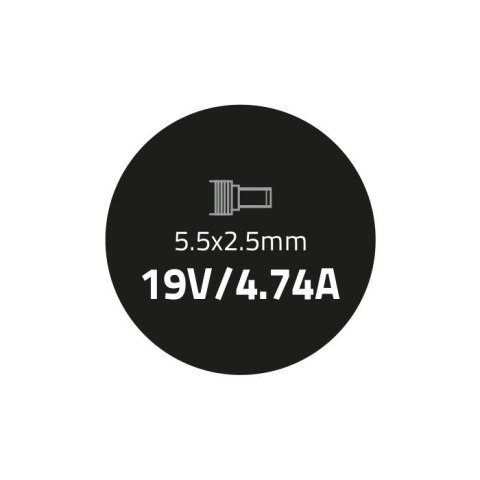 Zasilacz 90W | 19V | 4.74A | 5.5*2.5