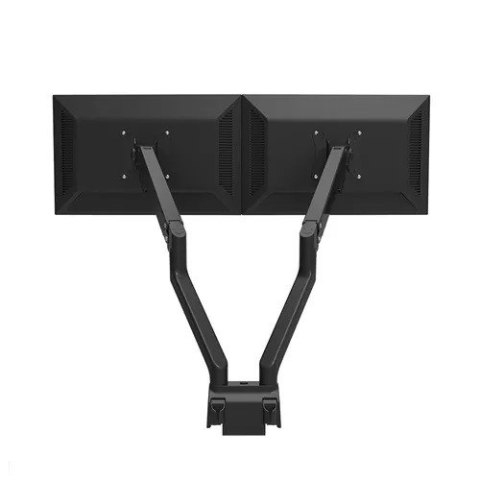Uchwyt biurkowy FPMA-D750DBLACK2 na 2 ekrany 10-32 cali 75x75-100x100 2-8kg h:20-51cm PIVOT 180 stopni Uchwyt biurkowy FPMA-D750DBLACK2 na 2 ekrany 10-32 cali 75x75-100x100 2-8kg h:20-51cm PIVOT 180 stopni