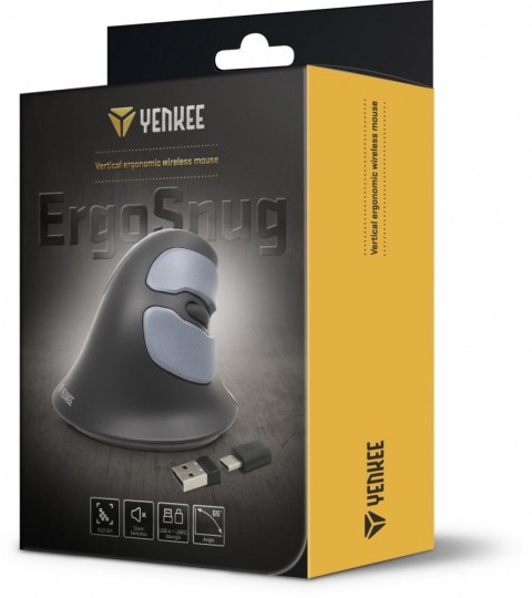 Mysz ergonomiczna pionowa YMS 50350 ERGO USB A , USB C Mysz ergonomiczna pionowa YMS 50350 ERGO USB A , USB C