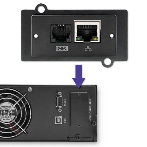 Zasilacz awaryjny UPS RACK | 1kVA | 800W | LCD Zasilacz awaryjny UPS RACK | 1kVA | 800W | LCD