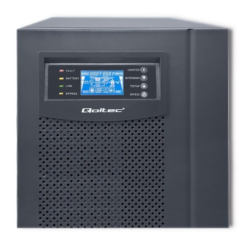 Zasilacz awaryjny UPS, on-line, czysta fala sinusoidalna, 10kVA, 8kW, LCD USB Zasilacz awaryjny UPS, on-line, czysta fala sinusoidalna, 10kVA, 8kW, LCD USB