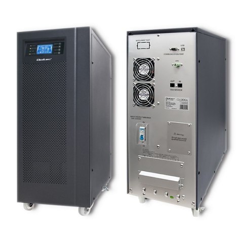 Zasilacz awaryjny UPS, on-line, czysta fala sinusoidalna, 10kVA, 8kW, LCD USB Zasilacz awaryjny UPS, on-line, czysta fala sinusoidalna, 10kVA, 8kW, LCD USB