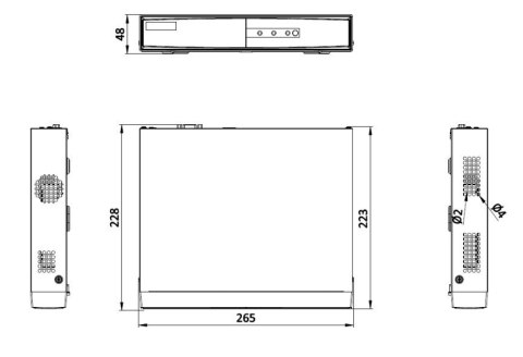 Rejestrator IP DS-7108NI-Q1/M(D) Rejestrator IP DS-7108NI-Q1/M(D)