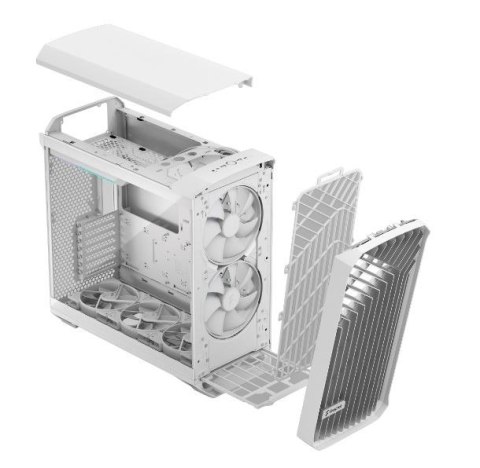 Obudowa Torrent White RGB TG Clear Tint Obudowa Torrent White RGB TG Clear Tint
