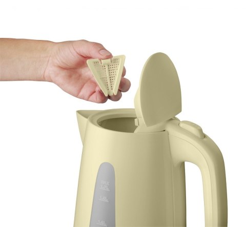 Czajnik plastikowy 1,7L RK2384 kremowy Czajnik plastikowy 1,7L RK2384 kremowy