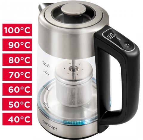 Czajnik szklany RK4190