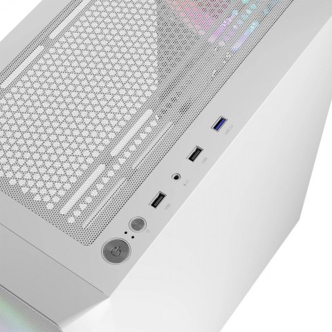 Obudowa Komputerowa Logic Portos ARGB Midi USB 3.0 Biała Obudowa Komputerowa Logic Portos ARGB Midi USB 3.0 Biała