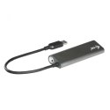 USB 3.0 Metal HUB Charging - 4 porty z zasilaczem/ładowaniem