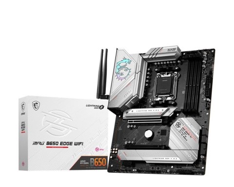 Płyta główna MPG B650 EDGE WIFI AM5 4DDR5 HDMI/DP ATX Płyta główna MPG B650 EDGE WIFI AM5 4DDR5 HDMI/DP ATX