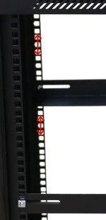 Szafa rack 15U 600x450mm czarna wisząca Szafa rack 15U 600x450mm czarna wisząca
