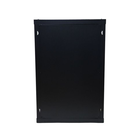 Szafa rack 18U 600x450mm czarna wisząca Szafa rack 18U 600x450mm czarna wisząca