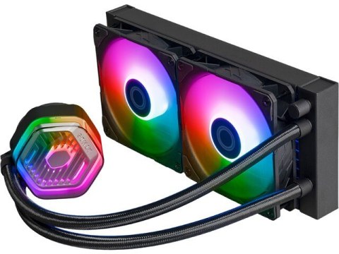 Chłodzenie wodne MasterLiquid 240 Atmos ARGB Chłodzenie wodne MasterLiquid 240 Atmos ARGB
