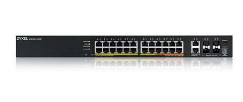 Przełącznik dostępowy L3 24 porty PoE,10GbE RJ-45, 4 porty 10GbE SFP+ XGS2220-30HP-EU0101F Przełącznik dostępowy L3 24 porty PoE,10GbE RJ-45, 4 porty 10GbE SFP+ XGS2220-30HP-EU0101F