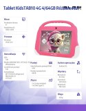 Tablet KidsTAB10 4G 4/64GB Różowe etui
