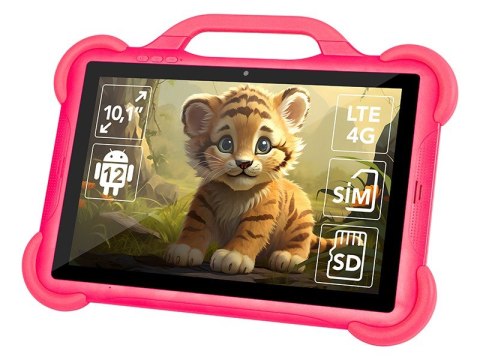 Tablet KidsTAB8 4G 4/64GB Różowe etui Tablet KidsTAB8 4G 4/64GB Różowe etui