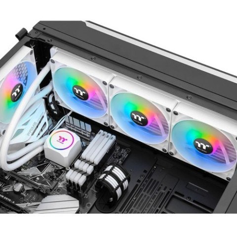 Chłodzenie wodne TH420 ARGB Snow (3x140mm) miedziany blok CPU Chłodzenie wodne TH420 ARGB Snow (3x140mm) miedziany blok CPU