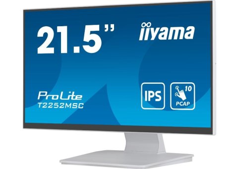 Monitor 22 cale T2252MSC-W2 10 PKT. POJ,IPS,HDMI,DP,2x1W,7H Monitor 22 cale T2252MSC-W2 10 PKT. POJ,IPS,HDMI,DP,2x1W,7H