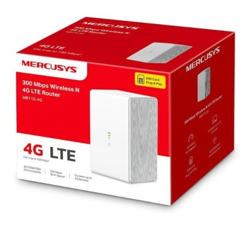 Router 4G LTE WiFi N300 MB110-4G Router 4G LTE WiFi N300 MB110-4G