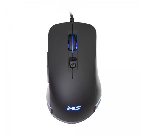 Mysz gamingowa przewodowa Nemesis C305 3200 DPI 6P RGB LED czarna Mysz gamingowa przewodowa Nemesis C305 3200 DPI 6P RGB LED czarna