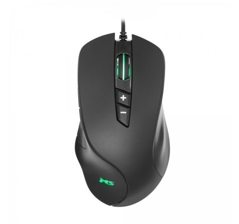 Mysz gamingowa przewodowa Nemesis C340 4000 DPI RGB LED programowalne przyciski czarna Mysz gamingowa przewodowa Nemesis C340 4000 DPI RGB LED programowalne przyciski czarna