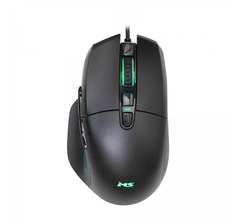 Mysz gamingowa przewodowa Nemesis C500 8000 DPI RGB LED czarna Mysz gamingowa przewodowa Nemesis C500 8000 DPI RGB LED czarna