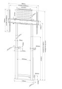 Uchwyt na monitor WL55-875WH1