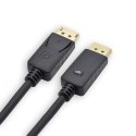 Kabel DisplayPort M/M 1.8 m. czarny v 1.1