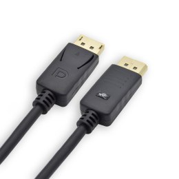 Kabel DisplayPort M/M 1.8 m. czarny